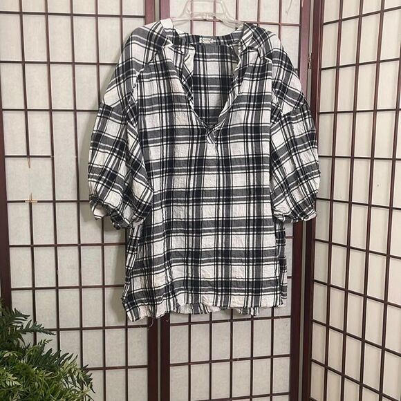 INTIMATEY FREE PEOPLE‎ OVERSIZE BLOUSE SIZE XS - Picture 1 of 5